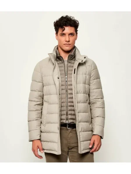 MooRER De lână geacă 2 în 1 CALEGARI-L cu adaos de cașmir bej