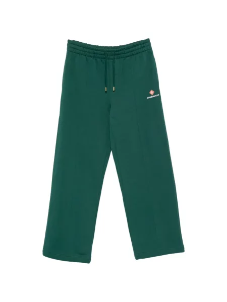 Pantaloni Casablanca cu imagine alergare verde