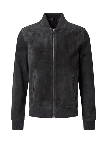 FREAKY NATION Geacă de primăvară-toamnă Ted metalic gri