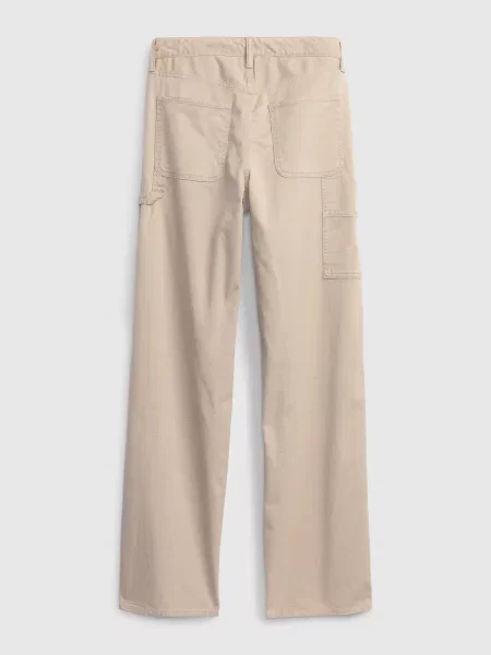 Pantaloni copii Gap negru