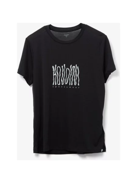 Koszulka z krótkim rękawem Houdini Tree Message czysty XS czarny