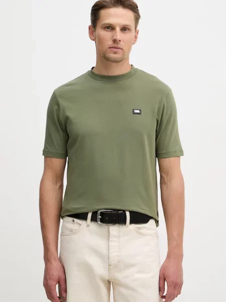Karl Lagerfeld t-shirt zielona