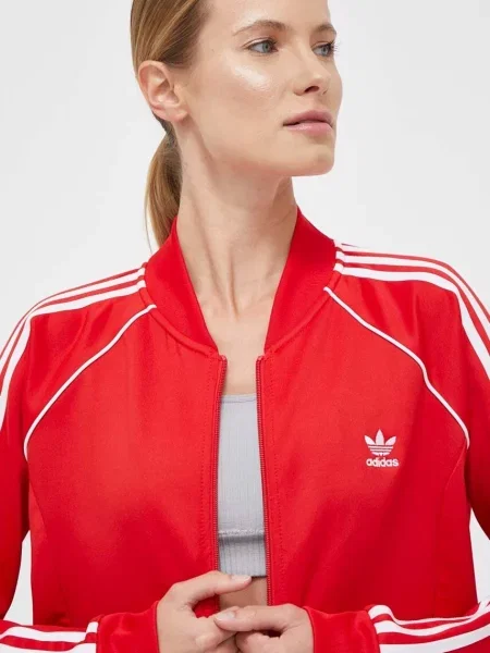 Суитчър Adidas Originals с апликация червено
