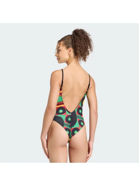 Plavky Jamaica x Bob Marley Originals U-Back bílé