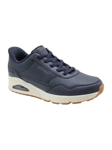 Sneakersy Skechers niebieskie