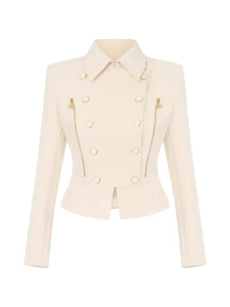 Geacă Elisabetta Franchi stretch