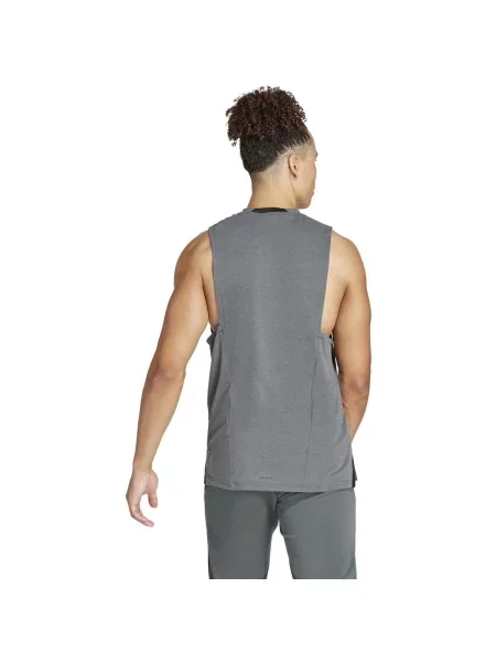 Adidas Funkční tričko Designed for Training šedá