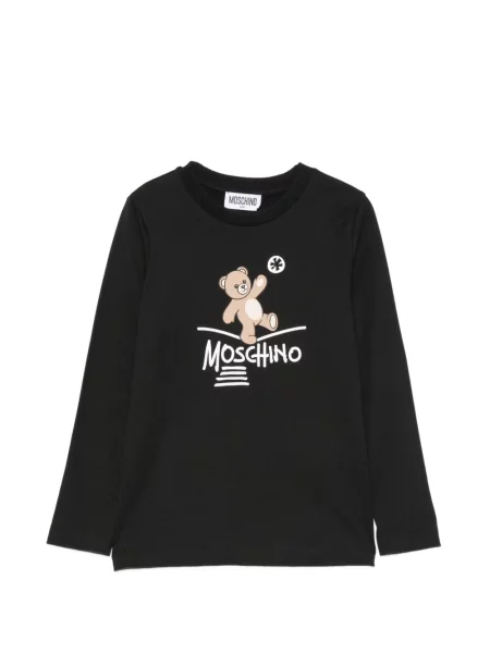 Koszulka dziecięca Moschino czarna