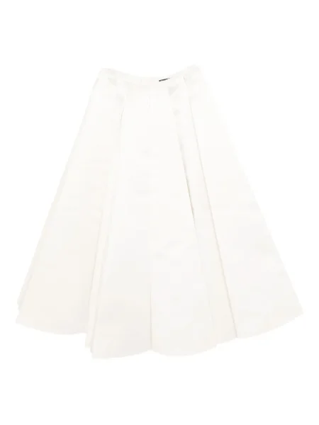Satynowa spódnica A.w.a.k.e. Mode biała