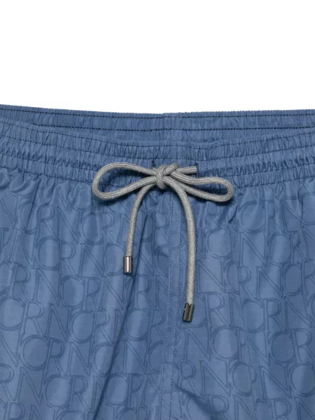Slip de baie Corneliani cu imagine albastru