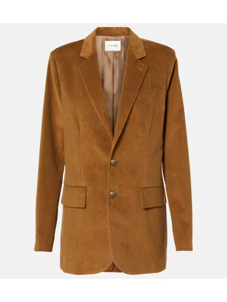 Marynarka Frame sztruksowa brązowa