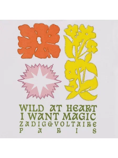 Tričko Zadig & Voltaire biela