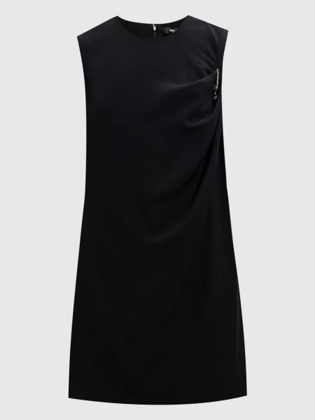 Сукня міні зі шпилькою Versace чорна