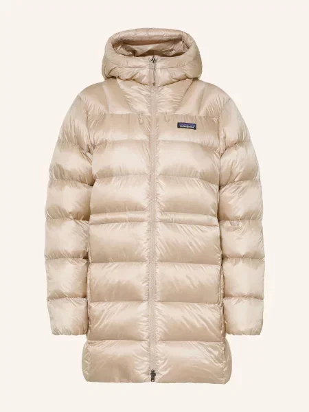Patagonia Péřová Parka Fitz Roy béžová