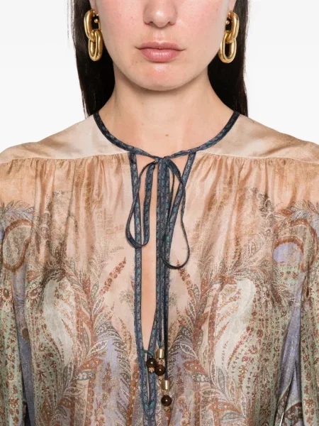 Rochie mini Zimmermann de costum albastru