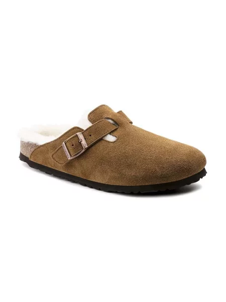 Pantofi Birkenstock din piele maro