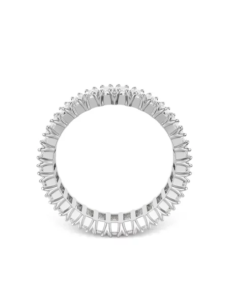 Inel Swarovski argintiu