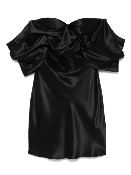 Rochie mini Giuseppe Di Morabito de mătase de costum negru