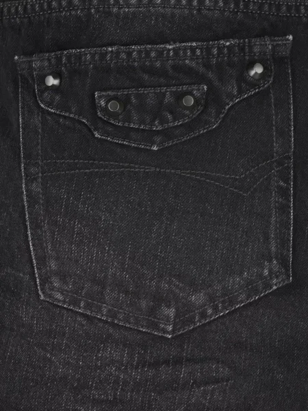 Fustă din denim Balenciaga negru