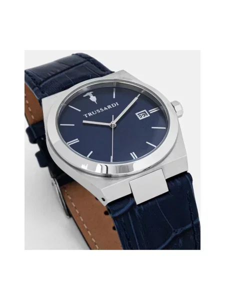 Trussardi zegarek T-MILANO niebieski