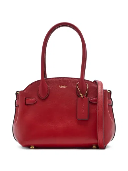 Τσάντα shopper Coach κόκκινο