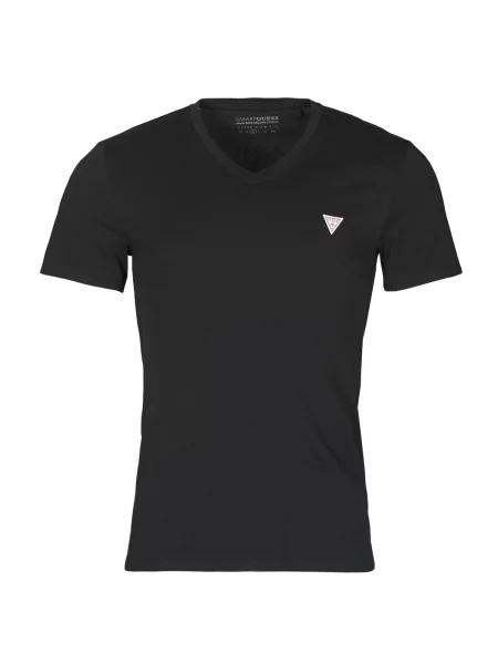 Kratek majica Guess črna