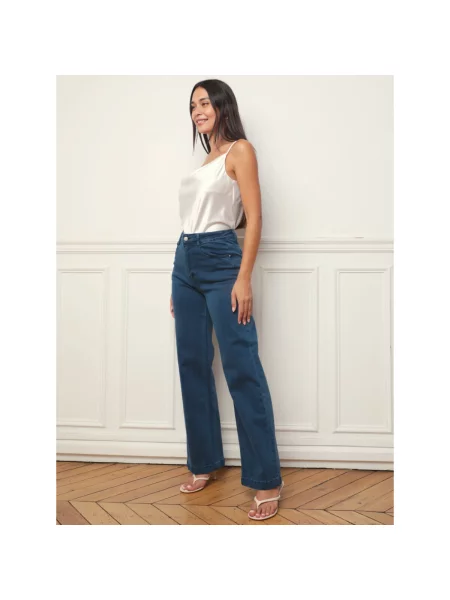 Blugi La Modeuse albastru