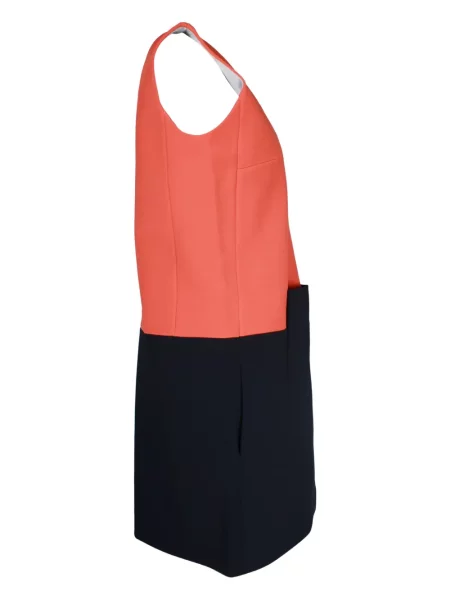 Rochie mini Victoria Beckham de costum portocaliu