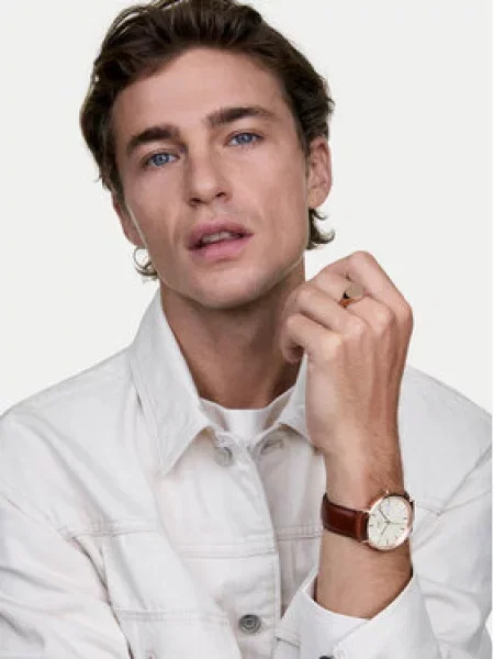 Daniel Wellington Hodinky Classic Day Display 40 zlato růžové