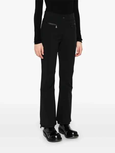 Hlače Moncler Grenoble s autogramom crna