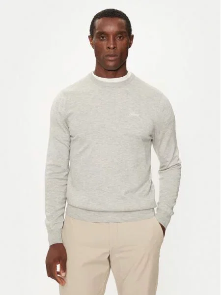 Guess Svetr Regular Fit šedá