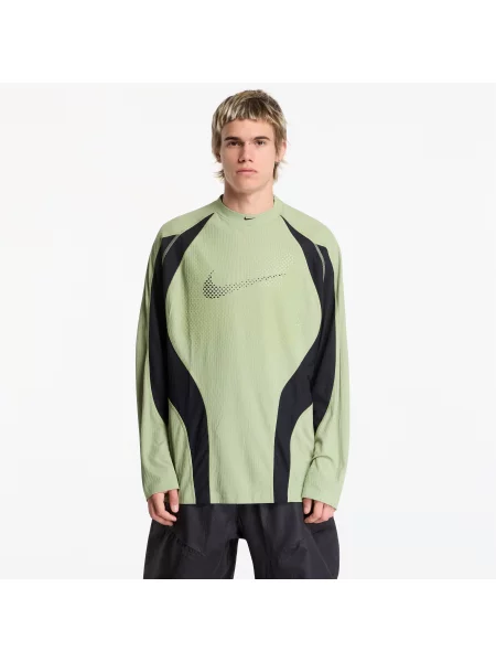 Tričko Nike Tech Dri-FIT ADV Jersey Dusty Olive/ Black/ Black XXL černé