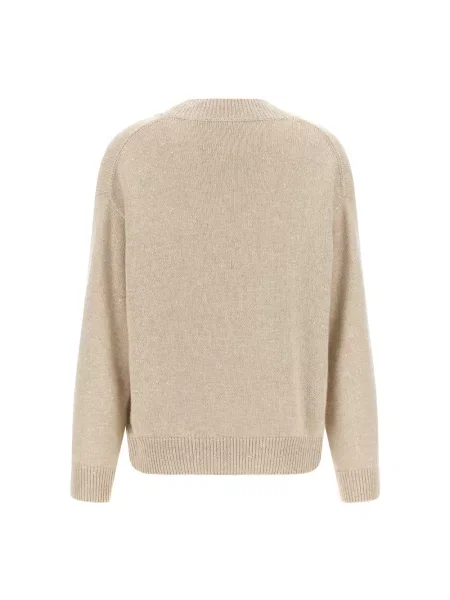 Sweter Brunello Cucinelli beżowy