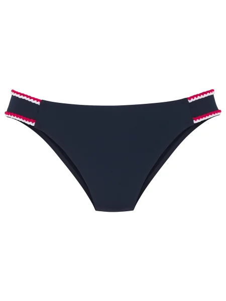 S.Oliver Slip costum de baie albastru marin / roșu rodie alb