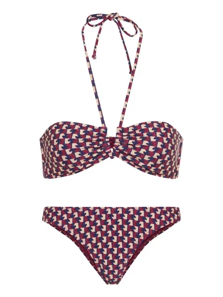 LSCN by LASCANA Bikini kremna / mornarska bordo