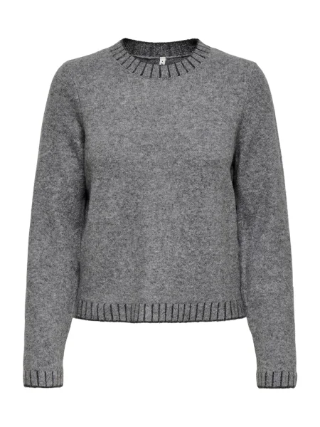 ONLY Pulover ONLFINA amestecat gri