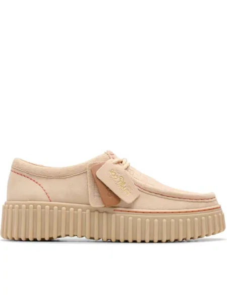 Sneakersy Clarks Originals zamszowe beżowe