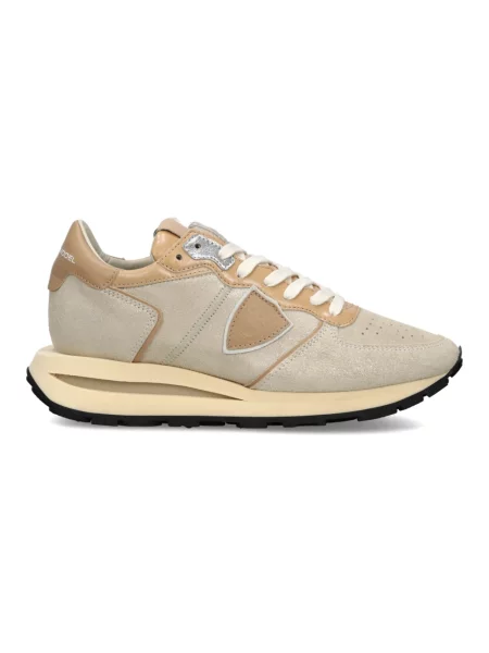 Buty do biegania Philippe Model skórzane do biegania szare