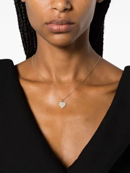 Колие Sydney Evan със сърца жълто