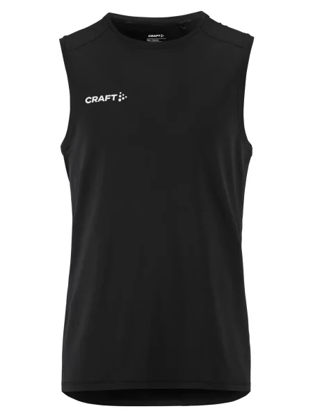 Craft Ability SL Tee M koszulka bezrękawnik oddychająca – Black czarna
