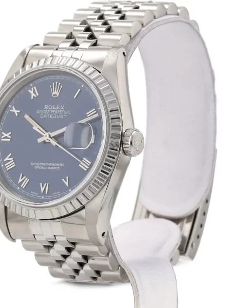 Часовник Rolex синьо
