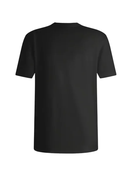 Tricou polo Boss cu broderie negru