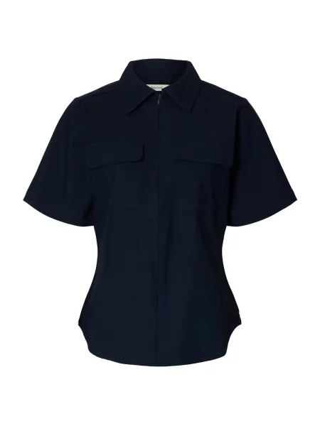 SELECTED Bluză SLFTora noapte albastru