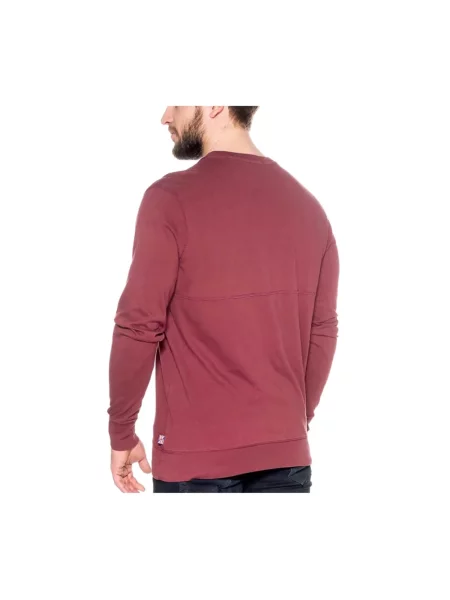 Długa bluza Pepe Jeans z długim rękawem czerwona
