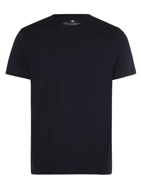 Nils Sundström T-shirt Mężczyźni M niebieski