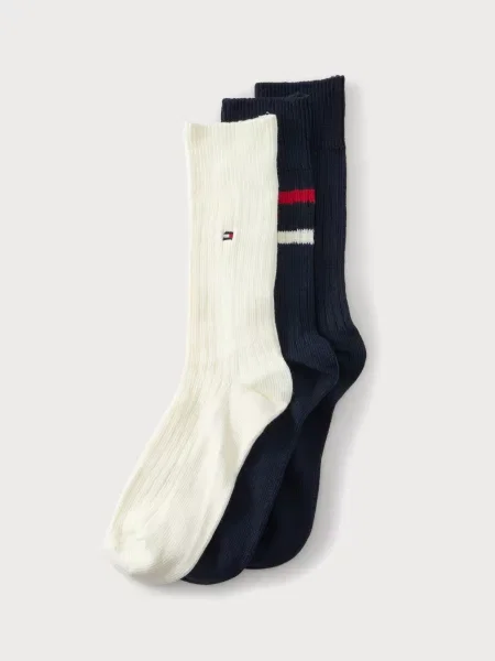 Tommy Hilfiger Underwear Κάλτσες ναυτικό μπλε offwhite κόκκινο