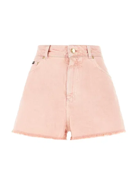 Szorty jeansowe Dolce And Gabbana retro różowe