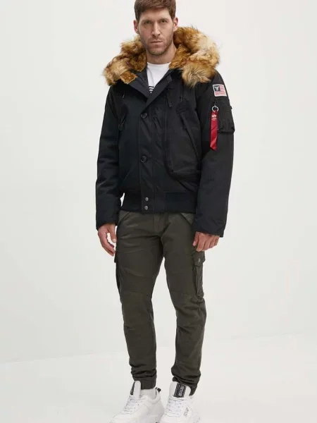Alpha Industries Hlače Combat zelena