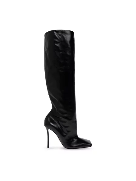 Botki Dolce And Gabbana skórzane brązowe