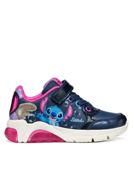 Geox Sneakersy J Fadinlight Girl M granatowy